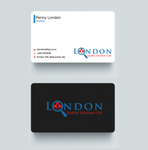 Visitenkarten-Design von Riz' für London Quality Solutions Limited | Design: #12574746