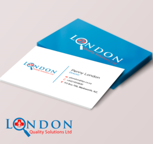 Visitenkarten-Design von Riz' für London Quality Solutions Limited | Design: #12576022
