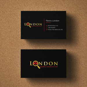 Business Card Design by Riz' for London Quality Solutions Limited | Design: #12772449