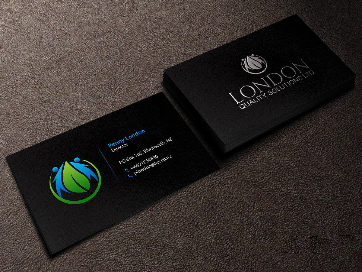Business Card Design by Creations Box 2015 for London Quality Solutions Limited | Design #12586803