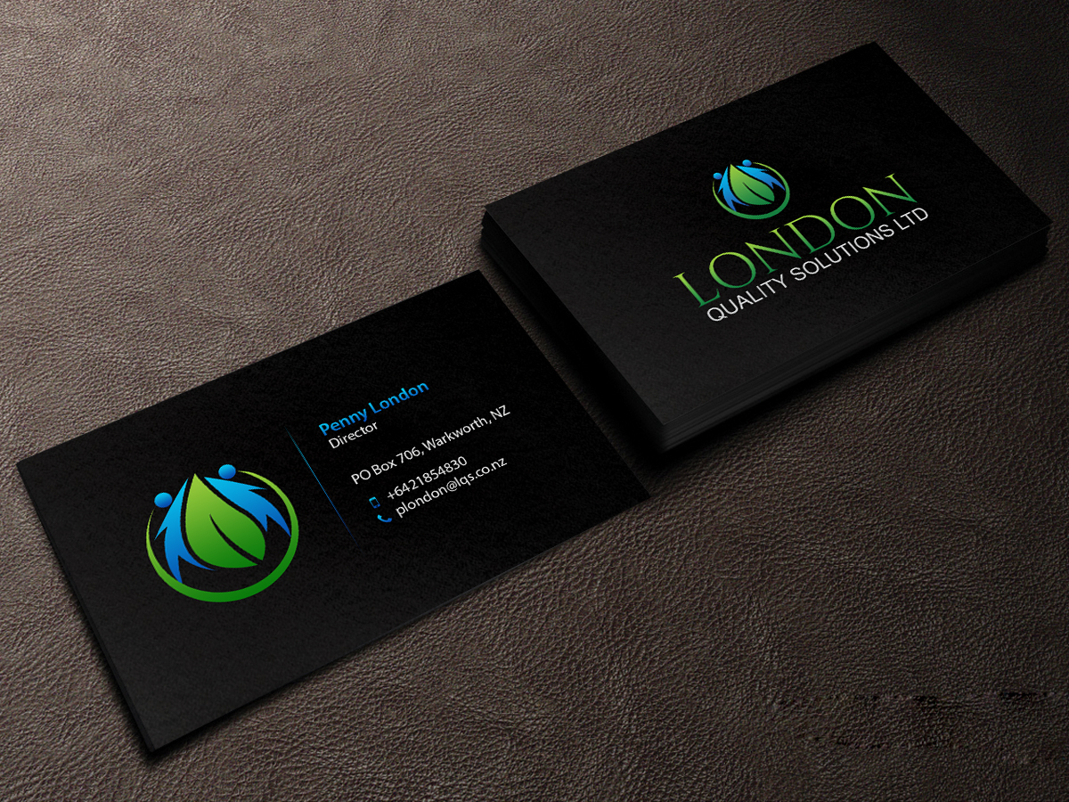 Business Card Design by Creations Box 2015 for London Quality Solutions Limited | Design #12586804