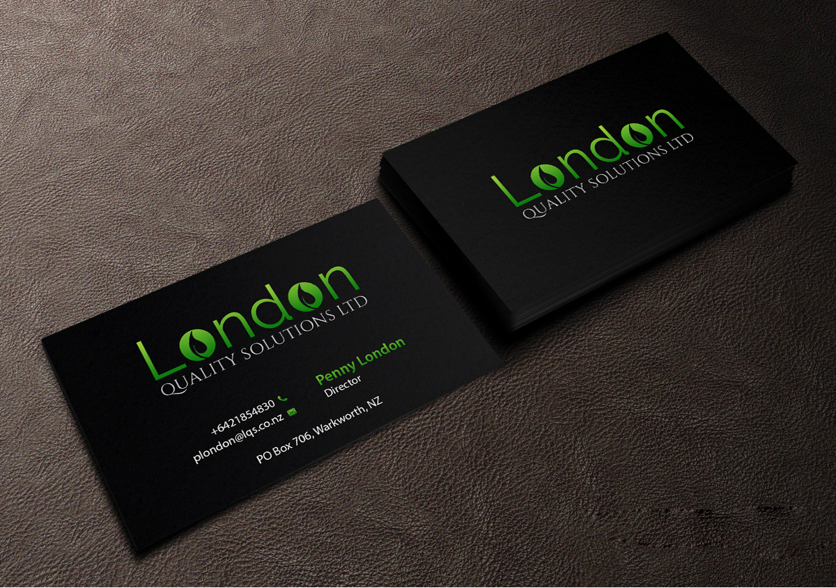 Business Card Design by Creations Box 2015 for London Quality Solutions Limited | Design #12586813