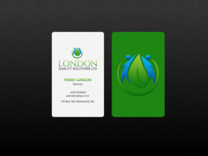 Visitenkarten-Design von Creations Box 2015 für London Quality Solutions Limited | Design: #12586821