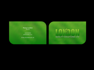 Visitenkarten-Design von Creations Box 2015 für London Quality Solutions Limited | Design: #12586824