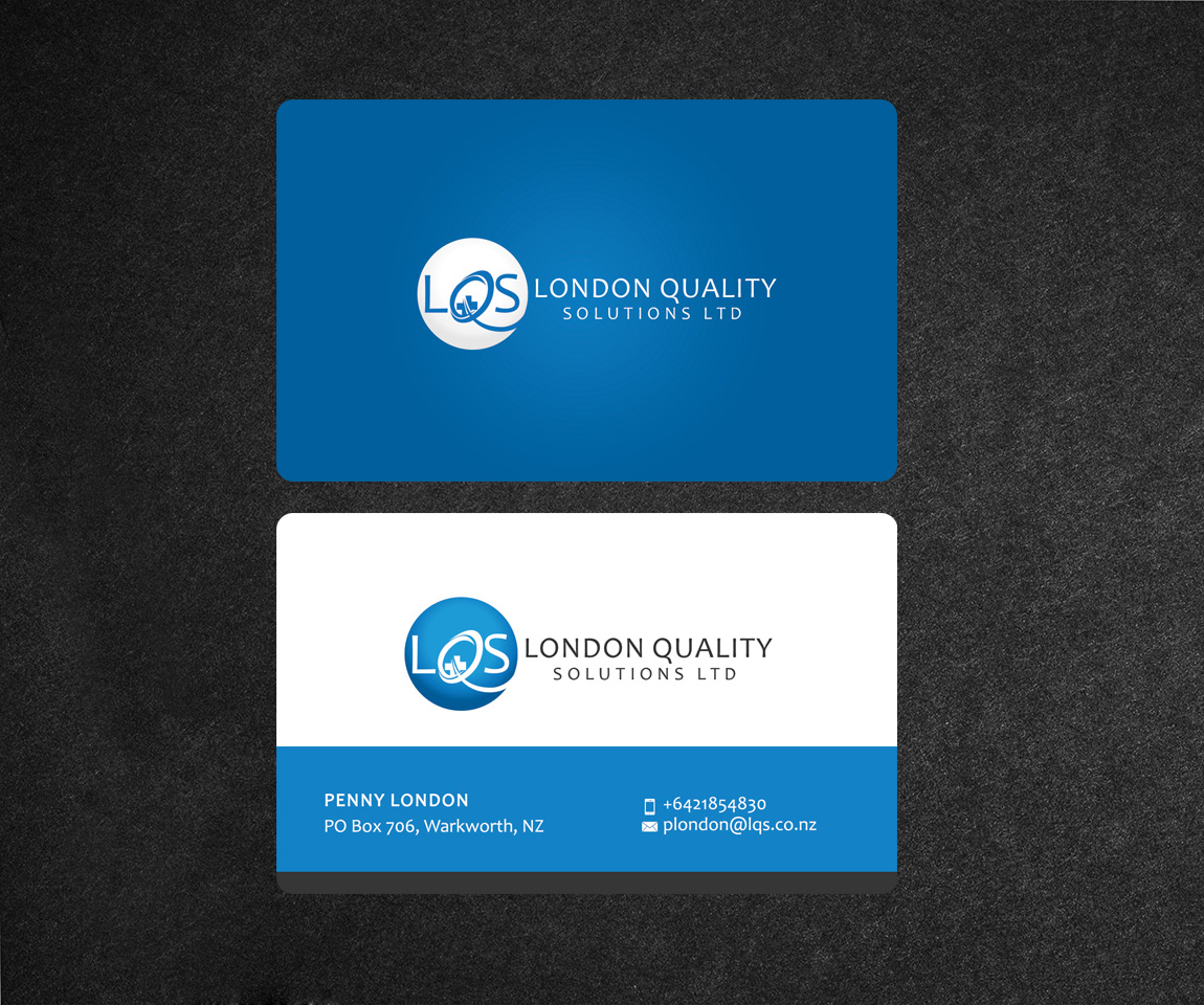 Visitenkarten-Design von Designs 2019 für London Quality Solutions Limited | Design #12753681