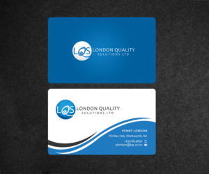Visitenkarten-Design von Designs 2019 für London Quality Solutions Limited | Design: #12753682