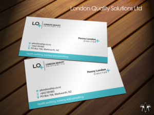 Visitenkarten-Design von sadzip für London Quality Solutions Limited | Design #12619494