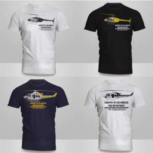 Fire Department  Air Operations needs a new shirt design. | T-Shirt-Design von Kero