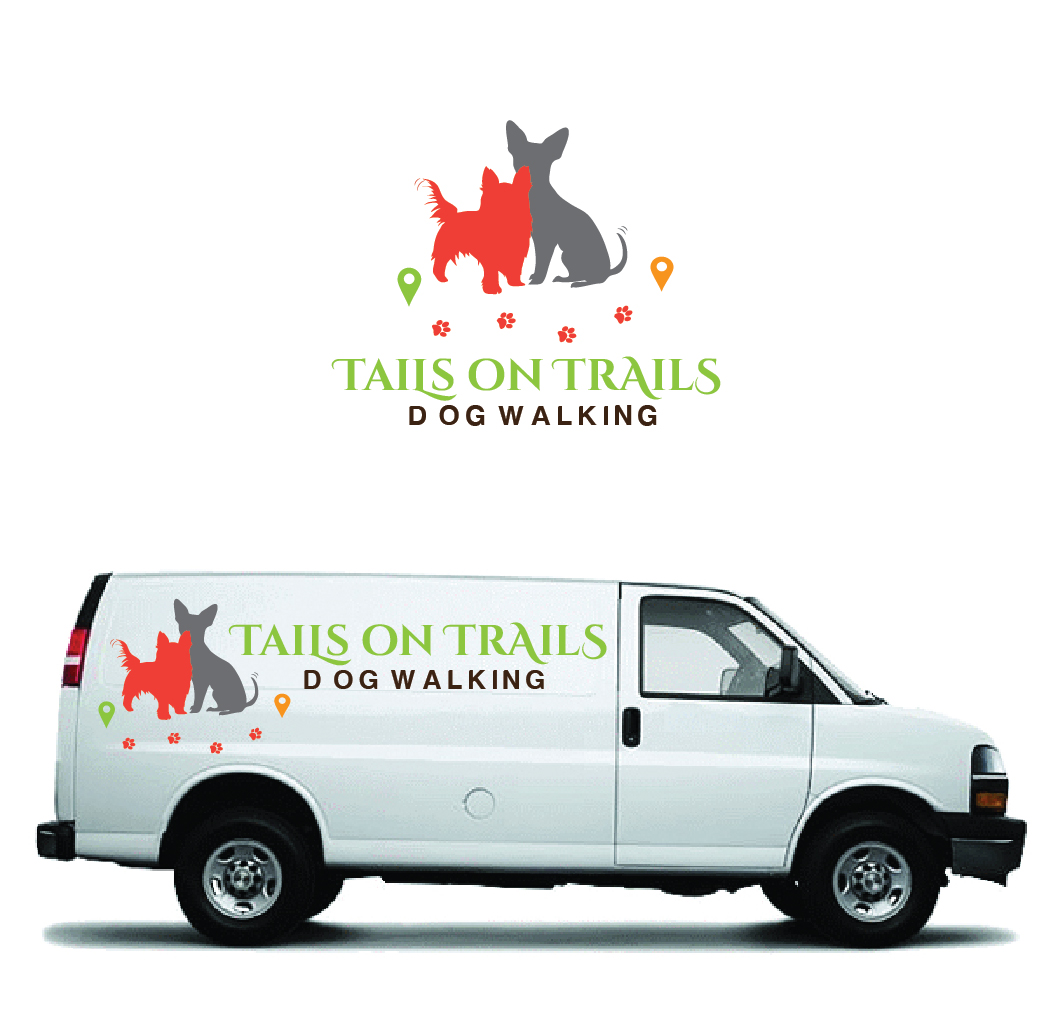Logo Design by sloggi for TAILS ON TRAILS | Design #12658516