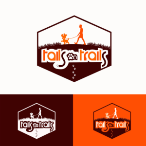 Logo Design by LYNDZ GRAPHIC for TAILS ON TRAILS | Design: #12586610