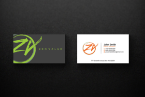 Business Card Design by Sandaruwan for ZEN VALUE | Design #12605462