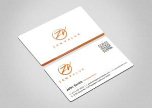 Business Card Design by INDIAN_Ashok for ZEN VALUE | Design: #12628615