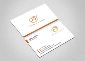Business Card Design by INDIAN_Ashok for ZEN VALUE | Design: #12628616
