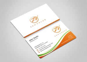 Business Card Design by INDIAN_Ashok for ZEN VALUE | Design: #12628627
