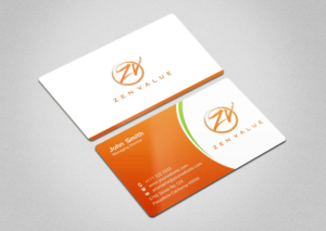 Business Card Design by INDIAN_Ashok for ZEN VALUE | Design: #12628628
