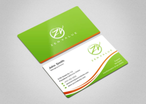 Business Card Design by INDIAN_Ashok for ZEN VALUE | Design: #12628632