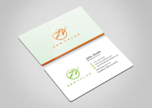 Business Card Design by INDIAN_Ashok for ZEN VALUE | Design: #12628636