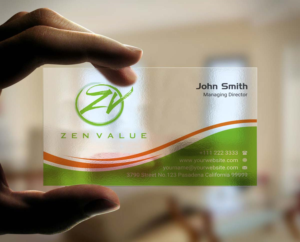 Business Card Design by INDIAN_Ashok for ZEN VALUE | Design: #12628644