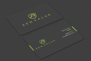 Business Card Design by Alaminenterprise for ZEN VALUE | Design: #12610810
