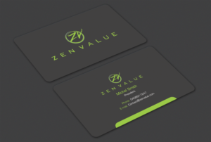 Business Card Design by Alaminenterprise for ZEN VALUE | Design: #12610845