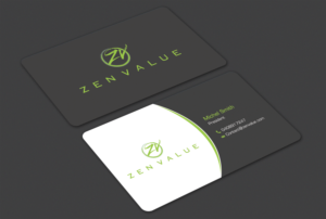 Business Card Design by Alaminenterprise for ZEN VALUE | Design: #12610868