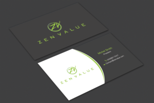 Business Card Design by Alaminenterprise for ZEN VALUE | Design: #12610878