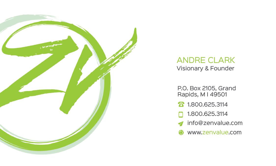 Business Card Design by snowymasterdesigns for ZEN VALUE | Design #12790222