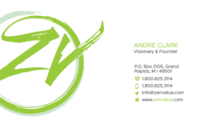 Business Card Design by snowymasterdesigns for ZEN VALUE | Design: #12790222
