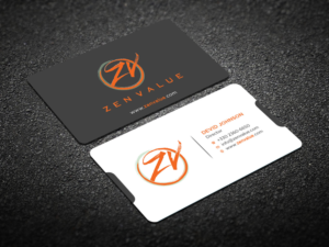 Business Card Design by Verified artistry (Design garden) for ZEN VALUE | Design: #12588933