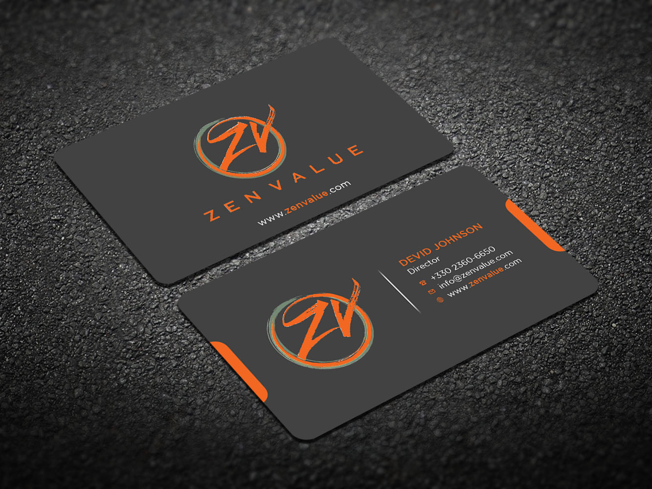 Business Card Design by Verified artistry (Design garden) for ZEN VALUE | Design #12588934