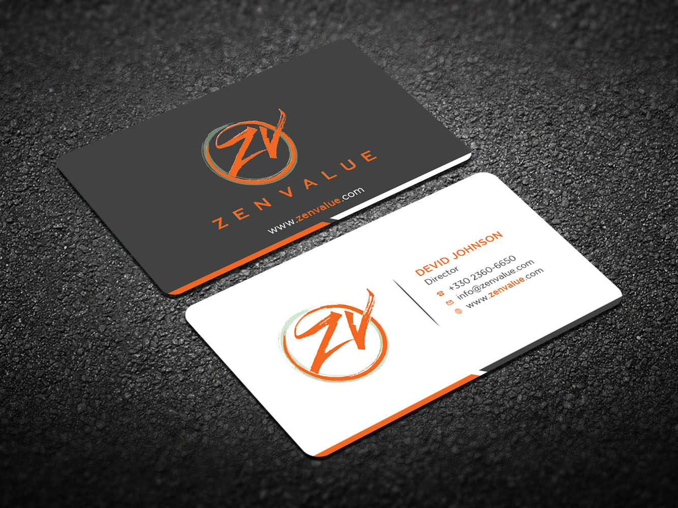 Business Card Design by Verified artistry (Design garden) for ZEN VALUE | Design #12588936