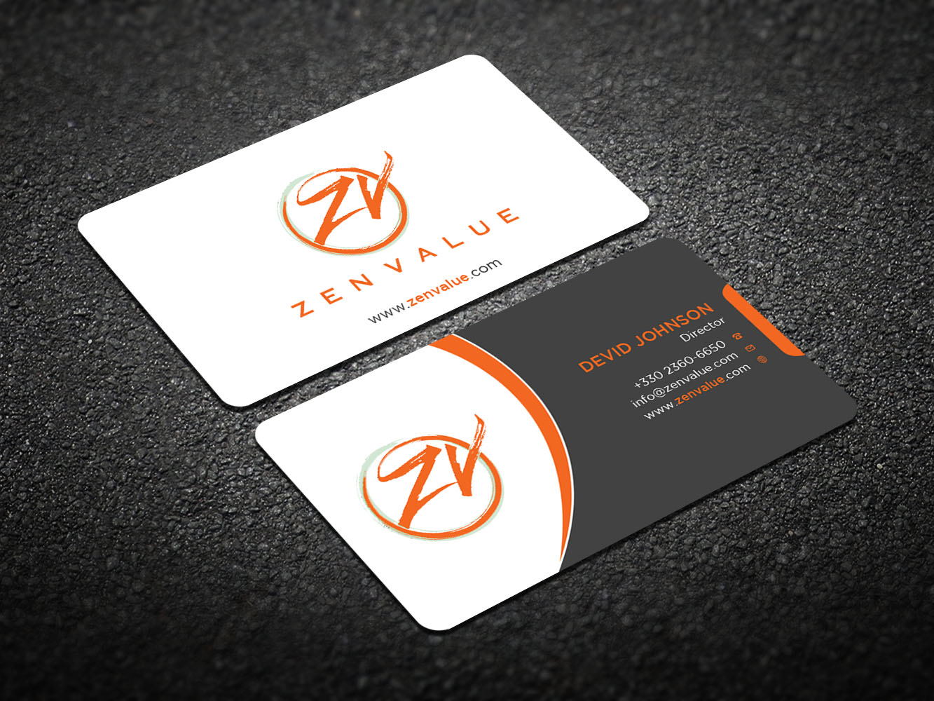Business Card Design by Verified artistry (Design garden) for ZEN VALUE | Design #12588938