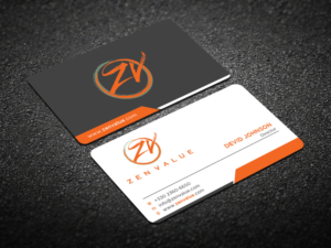 Business Card Design by Verified artistry (Design garden) for ZEN VALUE | Design: #12588941