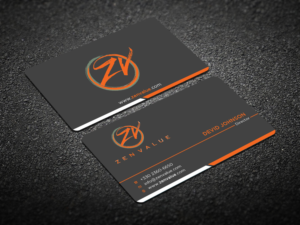 Business Card Design by Verified artistry (Design garden) for ZEN VALUE | Design: #12588948