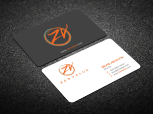 Business Card Design by Verified artistry (Design garden) for ZEN VALUE | Design: #12588949