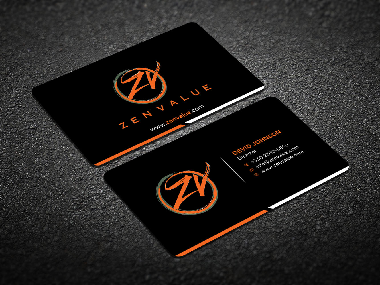 Business Card Design by Verified artistry (Design garden) for ZEN VALUE | Design #12588951