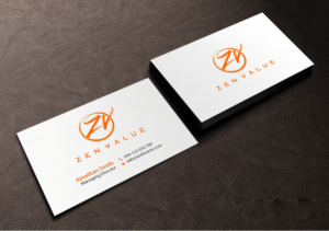 Business Card Design by Creations Box 2015 for ZEN VALUE | Design: #12593723