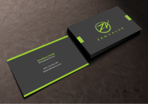Business Card Design by Creations Box 2015 for ZEN VALUE | Design: #12593726