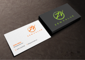Business Card Design by Creations Box 2015 for ZEN VALUE | Design: #12593746