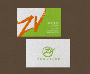 Business Card Design by chandrayaan.creative for ZEN VALUE | Design: #12646038