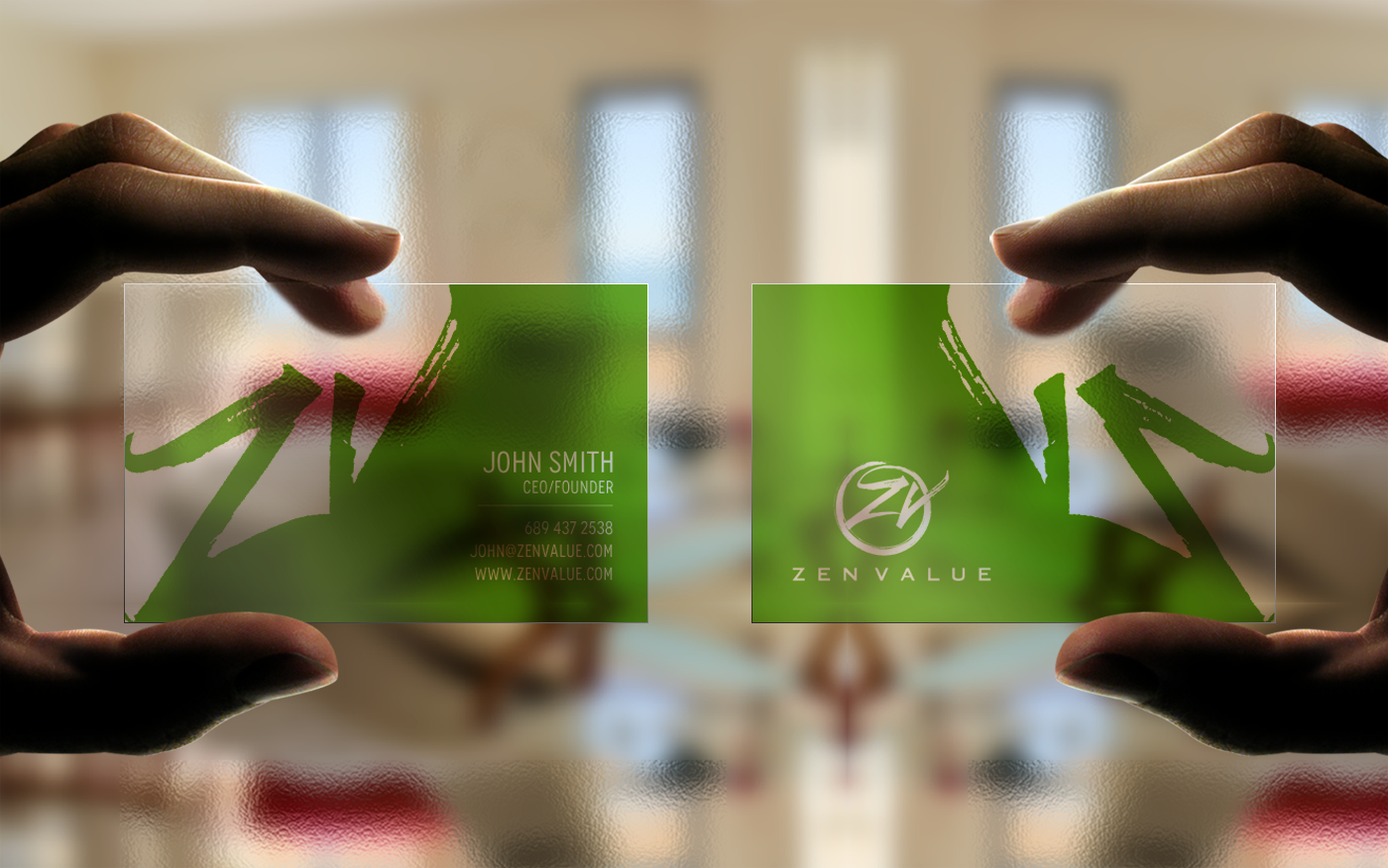 Business Card Design by chandrayaan.creative for ZEN VALUE | Design #12646040