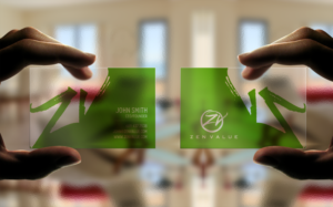 Business Card Design by chandrayaan.creative for ZEN VALUE | Design: #12646040