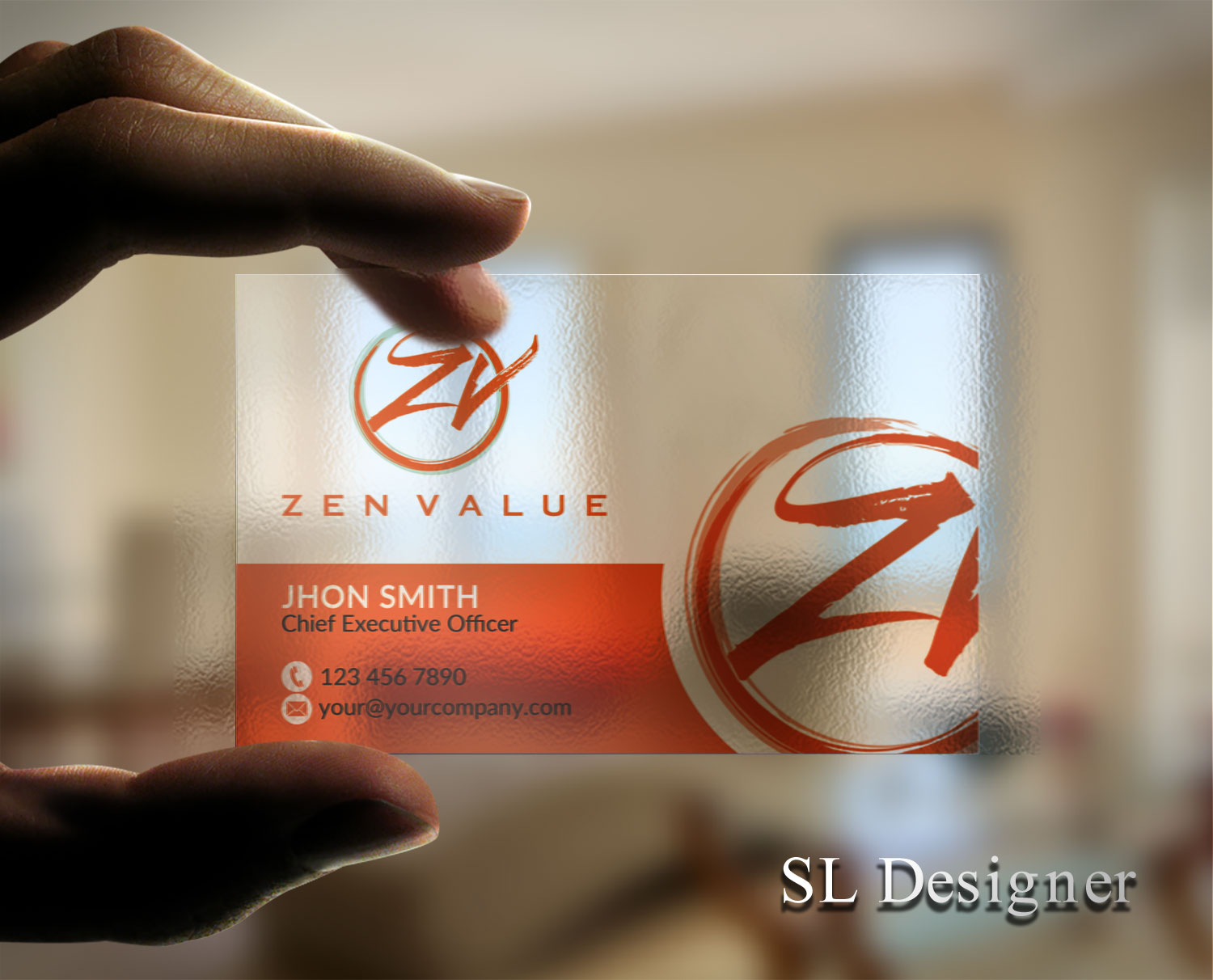 Design de Carte de Visite par SL Designer pour ZEN VALUE | Design #12584465