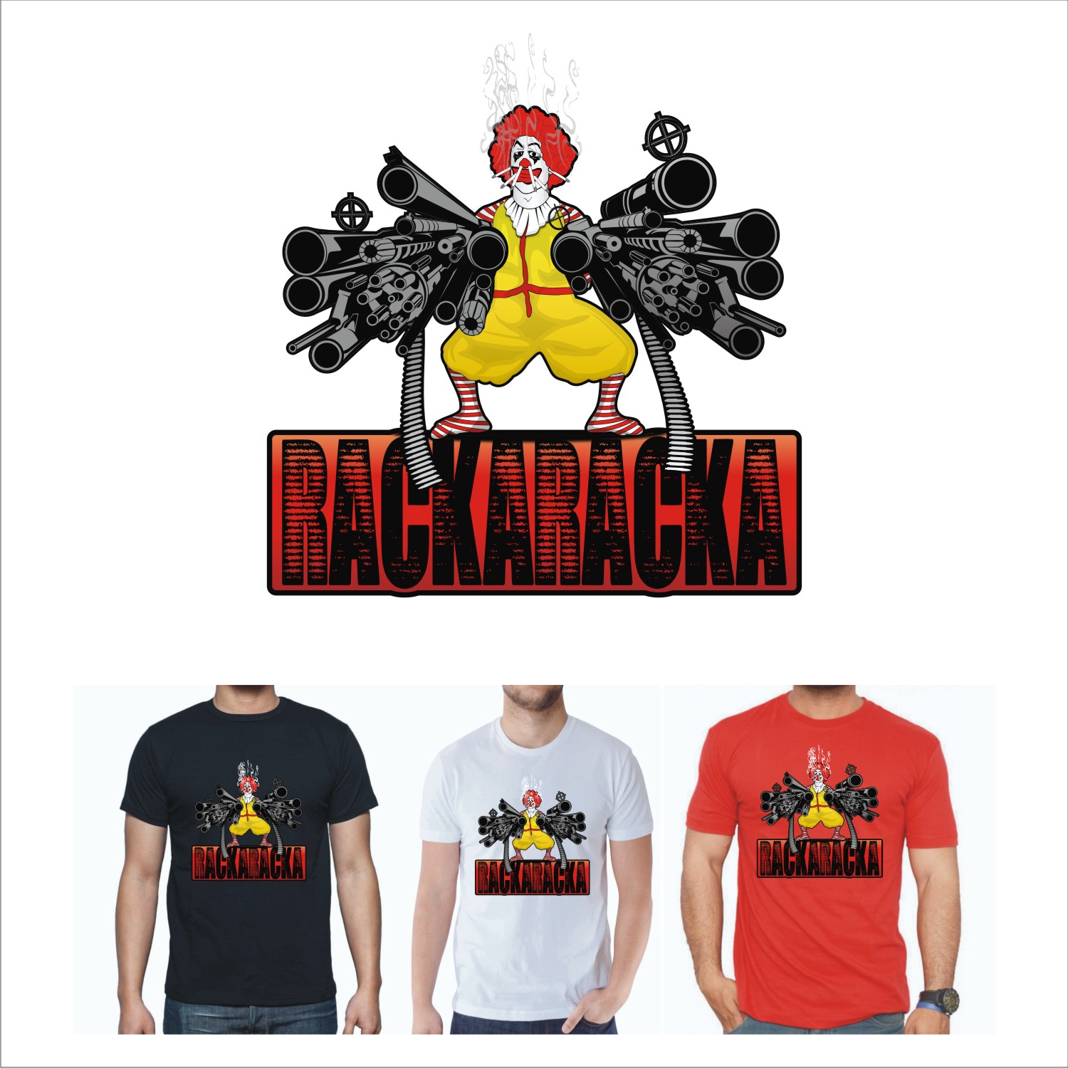 T-shirt Design by LockJawCreative for RackaRacka | Design #13421154