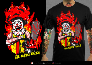 RackaRacka - Large Youtube Channel needs T-shirt (3 million subscribers) | Diseño de Camiseta por Fatboy Graphic