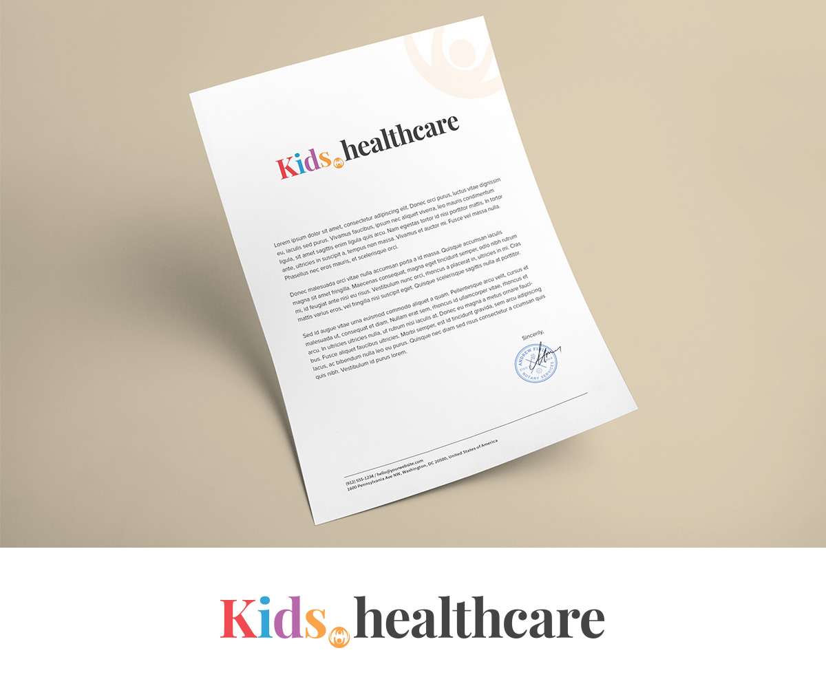 Diseño de Logo por SUDHEESH KV para Kids.Healthcare | Diseño #12596684