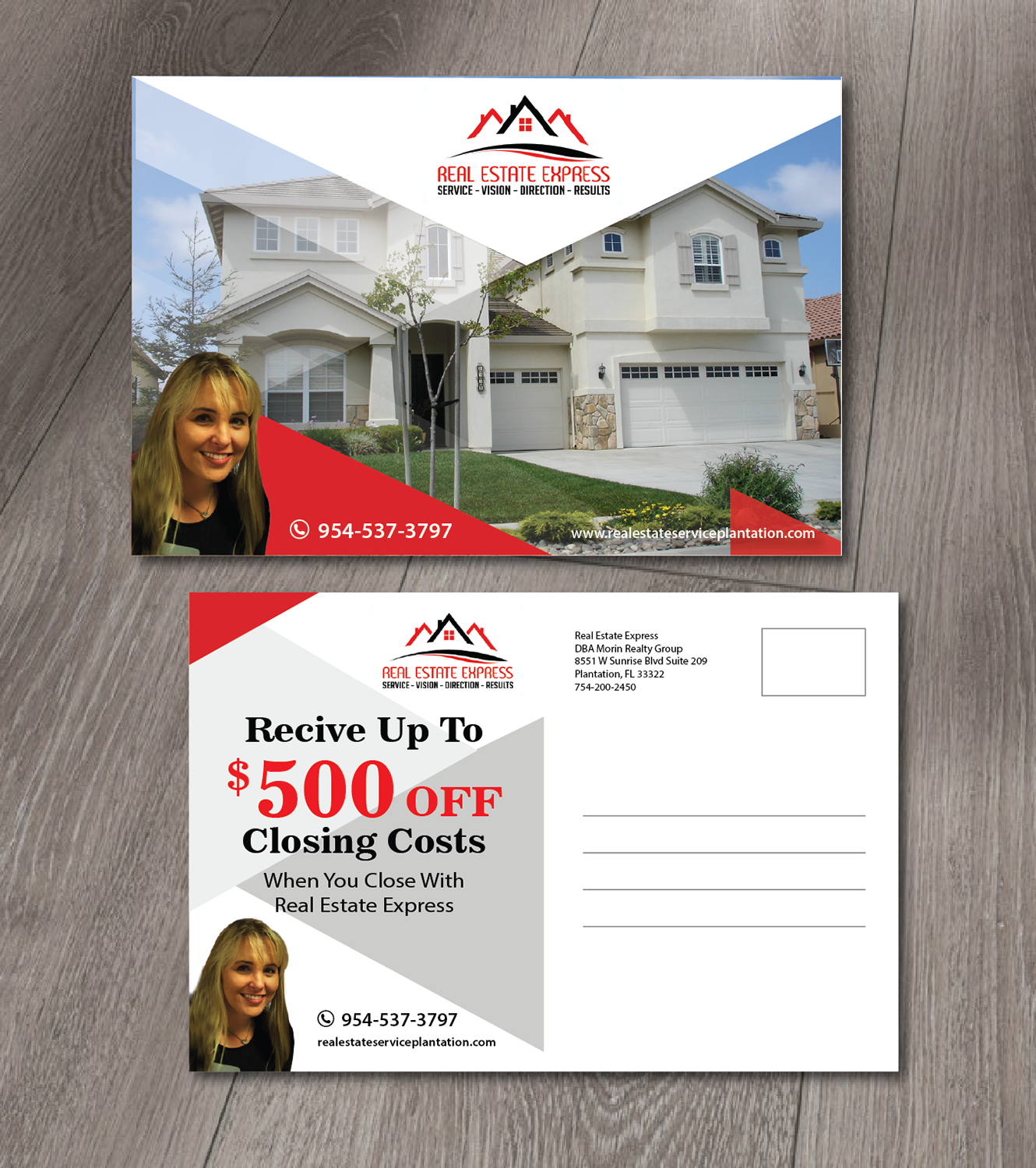 Postcard Design by alex989 for this project | Design #12587408