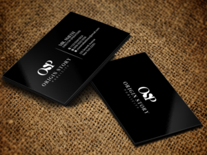 Design de Carte de Visite par Sandaruwan pour Origin Story Publicity, LLC | Design #12606392