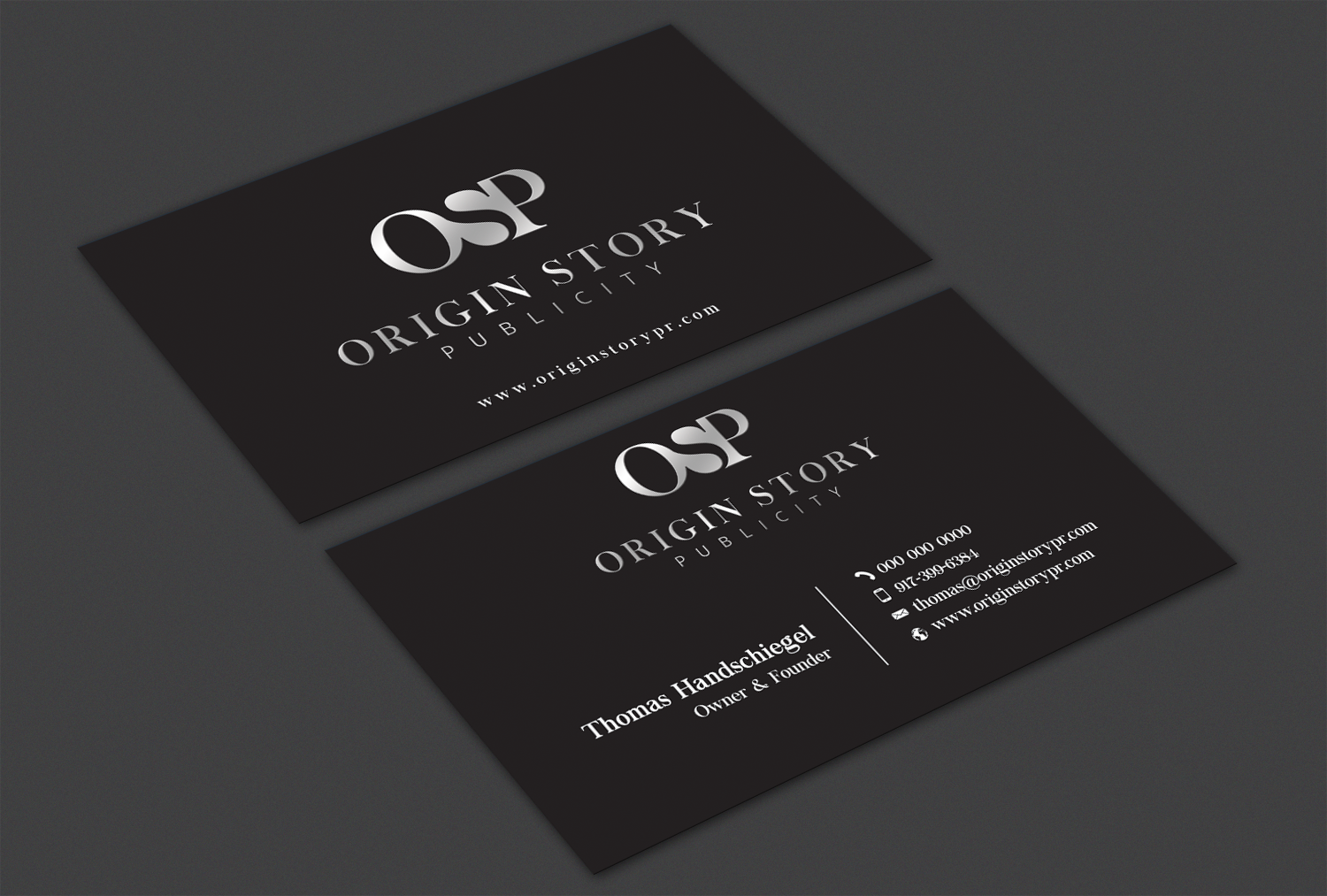 Business Card Design by Alaminenterprise for Origin Story Publicity, LLC | Design #12616031