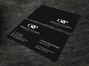 Business Card Design by SKYdesign for Origin Story Publicity, LLC | Design: #12643410